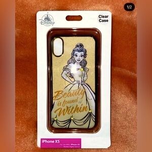 Disney beauty and the beast iPhone XS case
